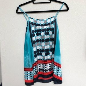 CAbi Silk Spot On Camisole Top - S